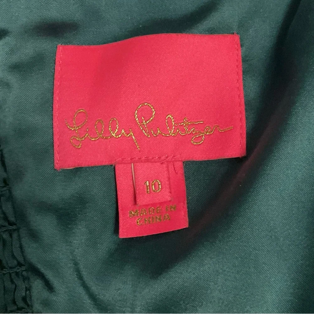 Lilly Pulitzer Hosta Green Kavia Jumpsuit 10 - Picture 13 of 15